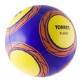 Мяч футб. ''TORRES Flash'' арт.F30315, р.5, 14 пан. TPU, 1 подкл. слой, маш. сшив., фиолет-желт-оран