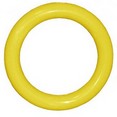 Кольцо гимнастическое ОКСК без шнура круглое желтое