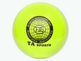 Мяч для х/г TA sport RGB-101 19 см, желтый