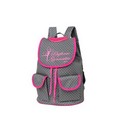 Рюкзак для художественной гимнастики Р-93-print Горох розовый